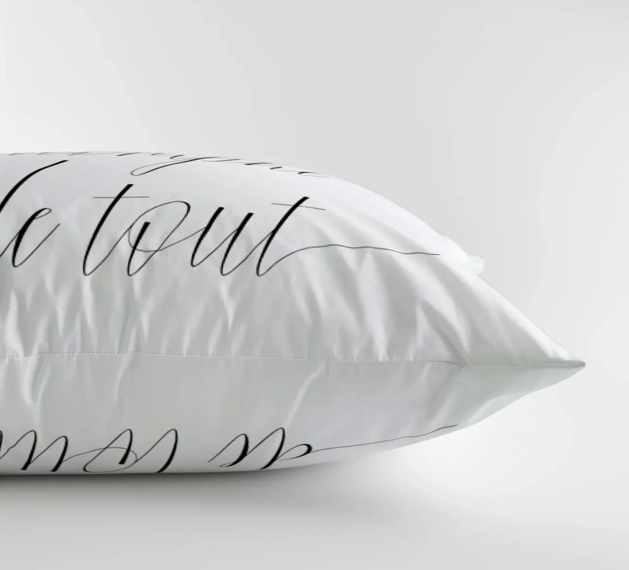 L'amour triomphe decorative cushion by typed
