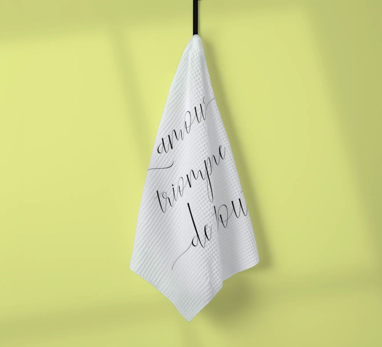 L'amour triomphe torchon de typed