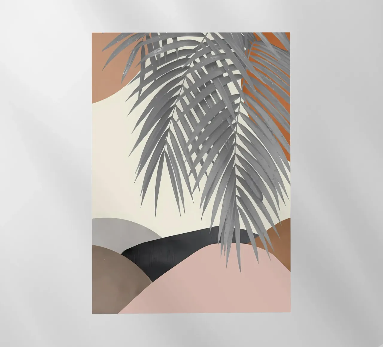 Forme astratte Palm 2 pellicola backlit da Nicholas Campbell