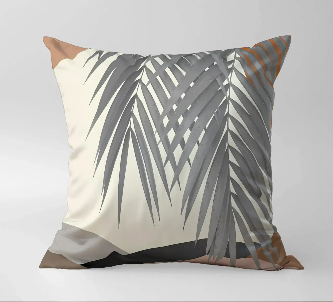 Forme astratte Palm 2 cuscino da Nicholas Campbell