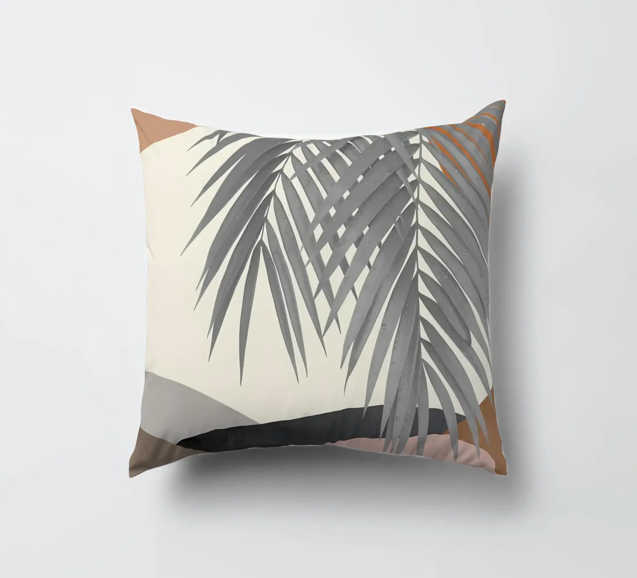 Forme astratte Palm 2 cuscino da Nicholas Campbell