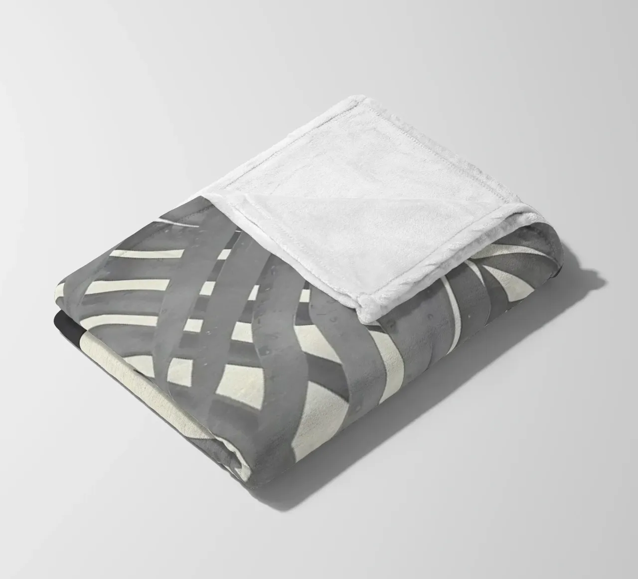 Forme astratte Palm 2 coperta in pile da Nicholas Campbell
