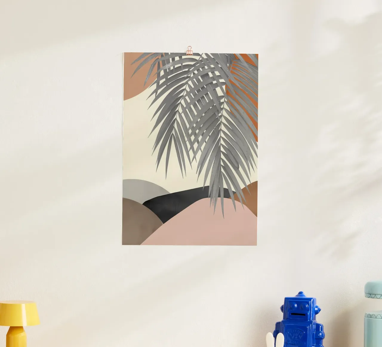 Forme astratte Palm 2 carta hahnemühle da Nicholas Campbell