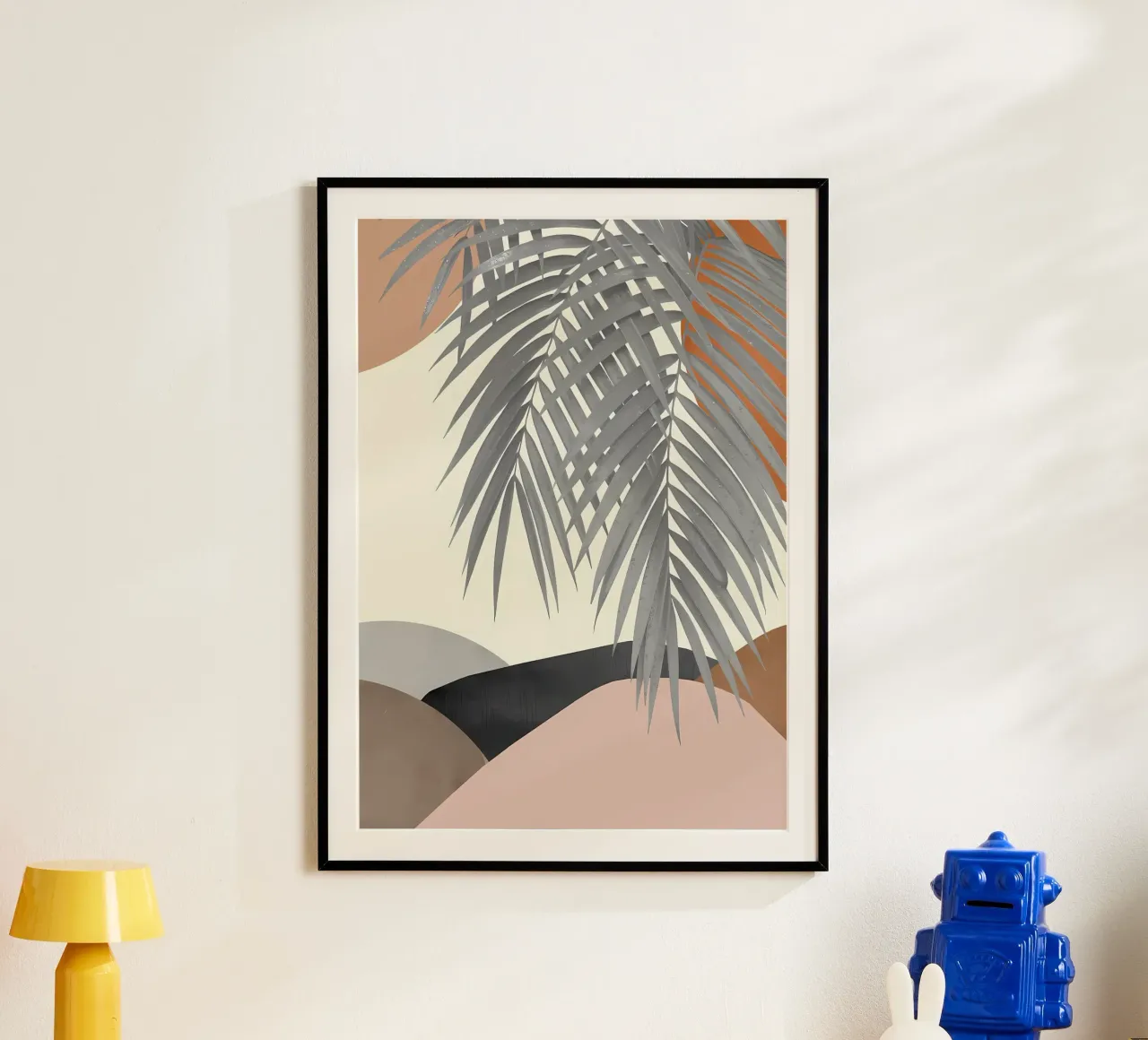 Forme astratte Palm 2 carta hahnemühle da Nicholas Campbell