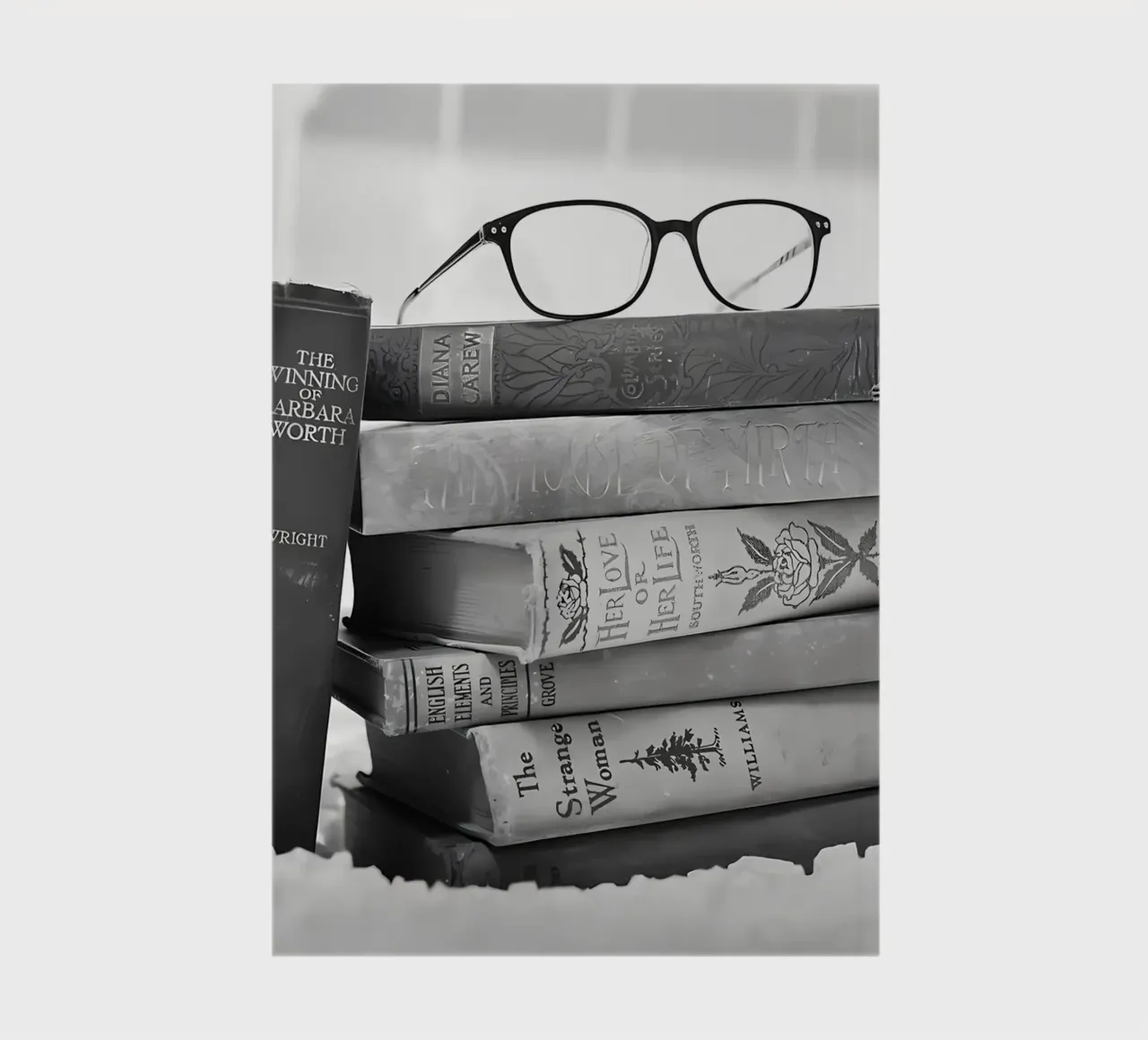 Stack of books notebook by Aiden Garcia