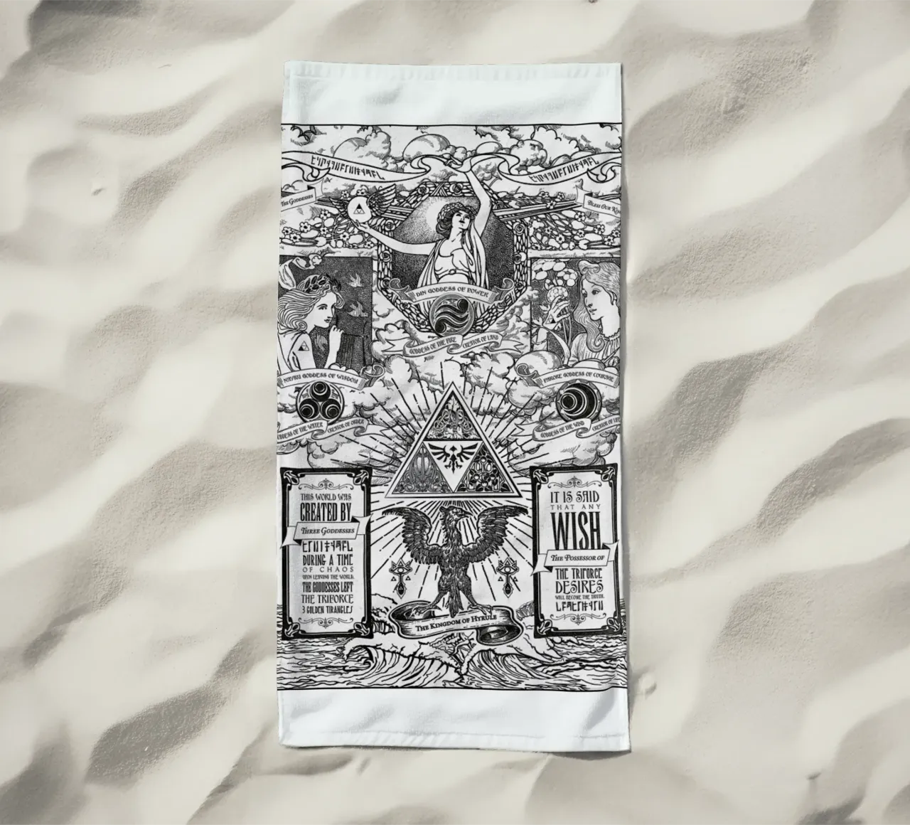 The Three Goddesses of Hyrule telo mare da Barrett Biggers