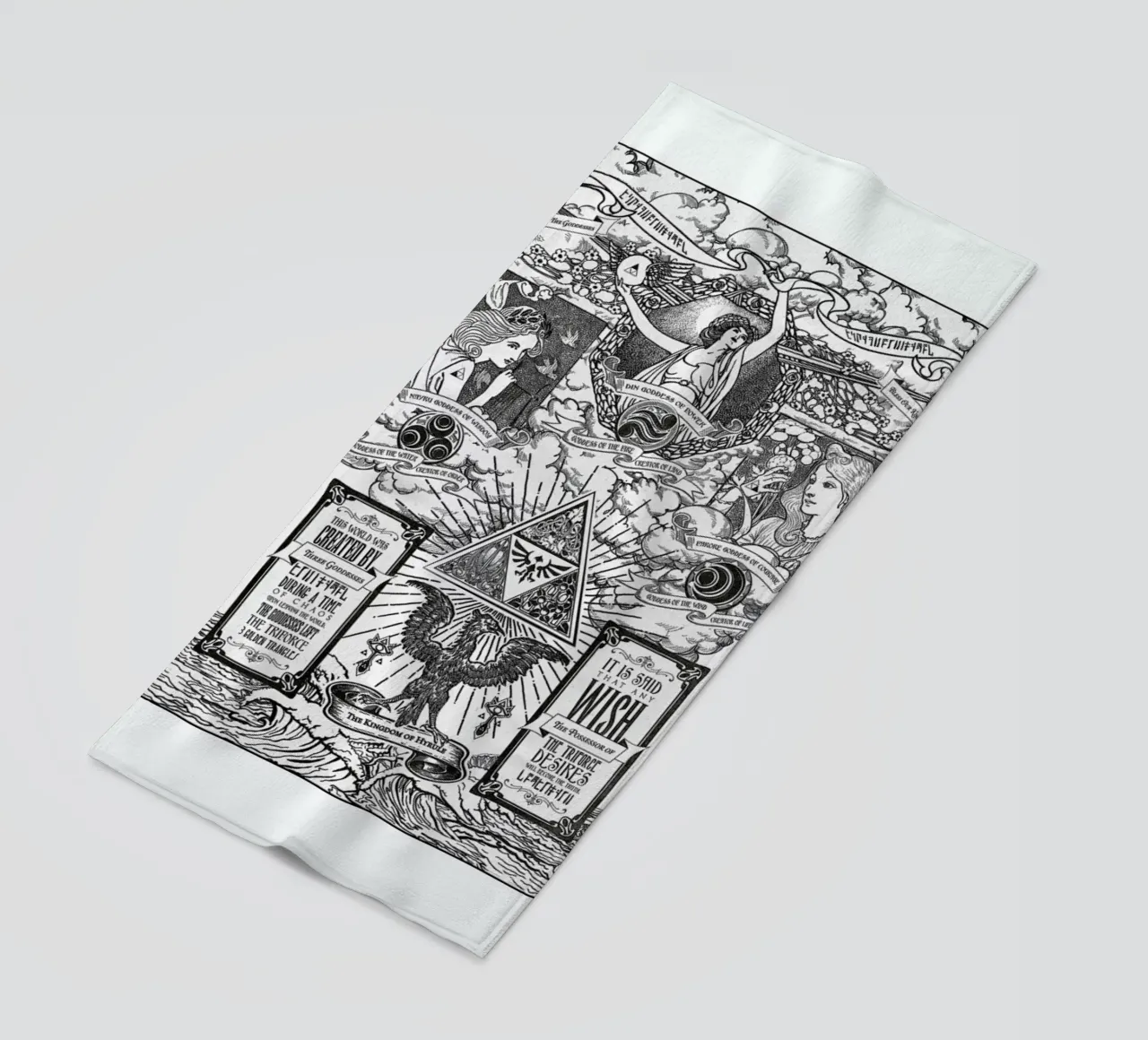 The Three Goddesses of Hyrule telo mare da Barrett Biggers