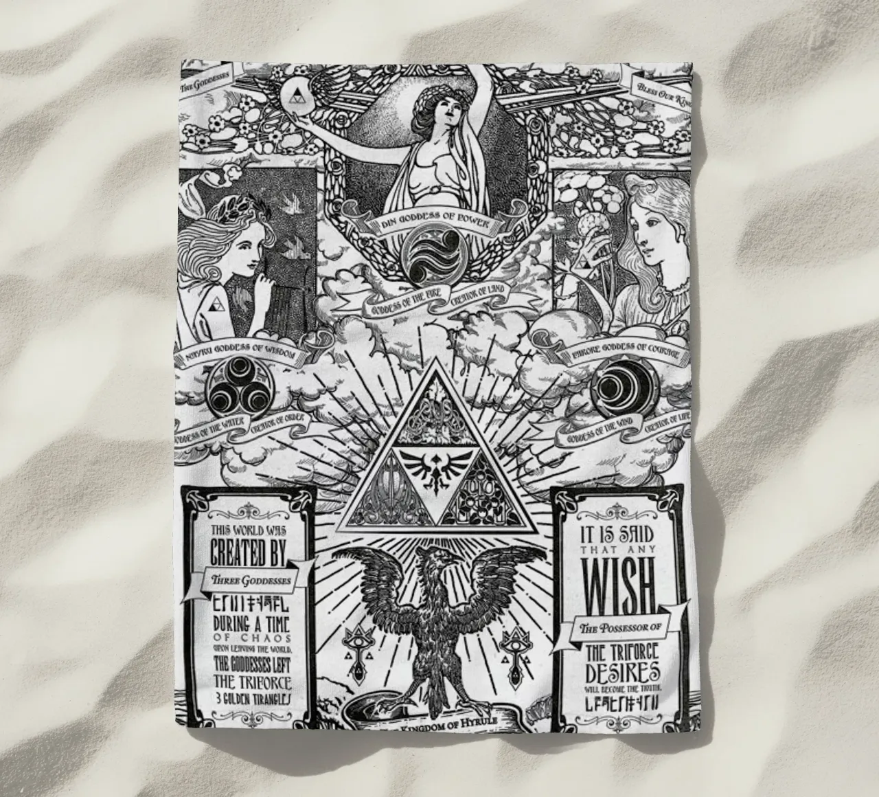 The Three Goddesses of Hyrule telo mare da Barrett Biggers