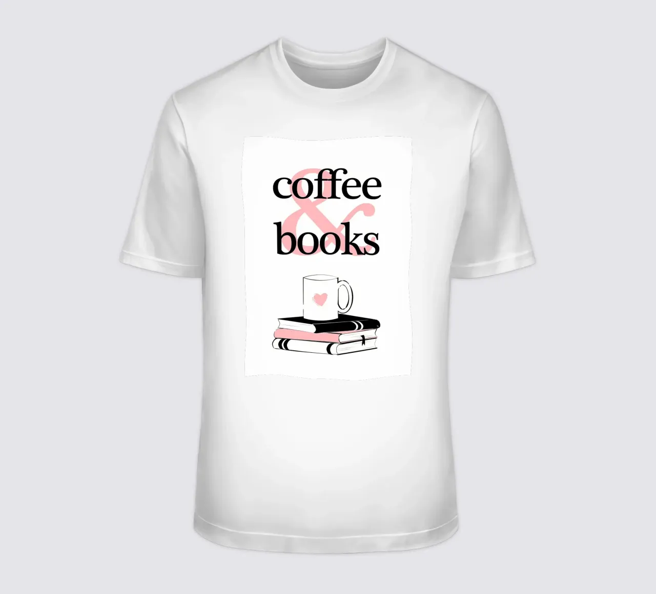 Caffè e libri t-shirt da Aiden Garcia