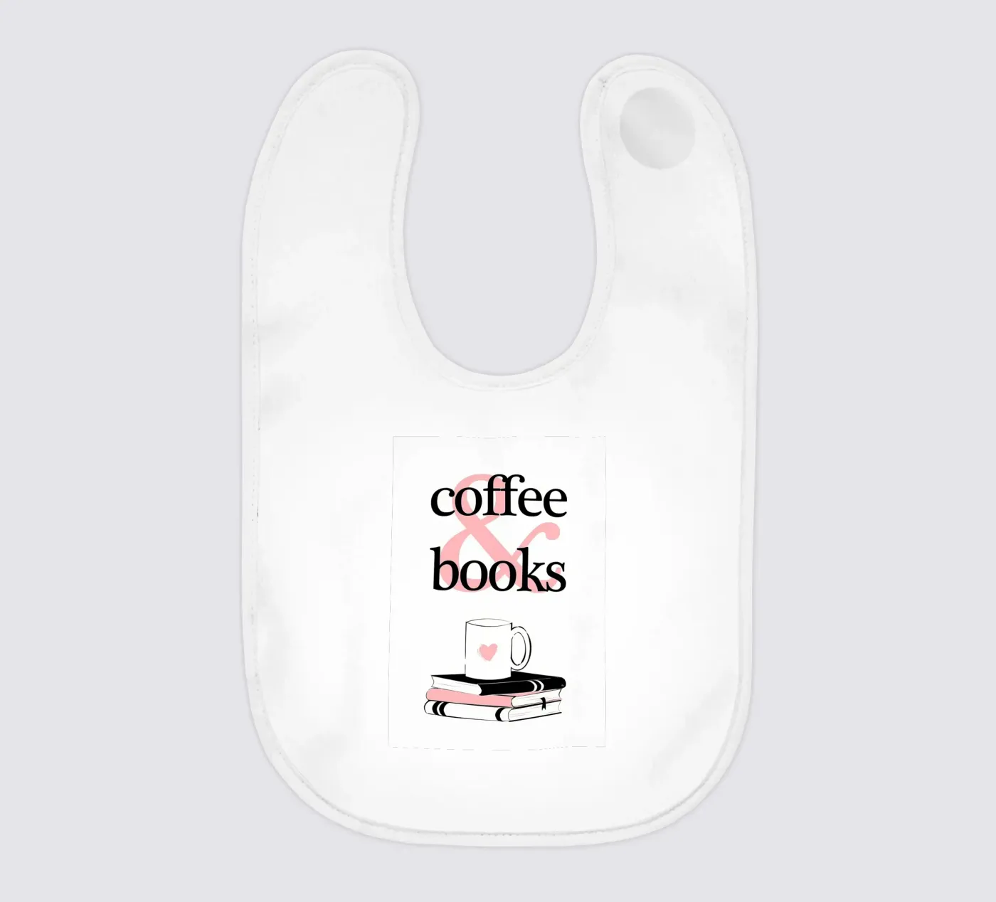 Coffee and books bavaglino da Aiden Garcia