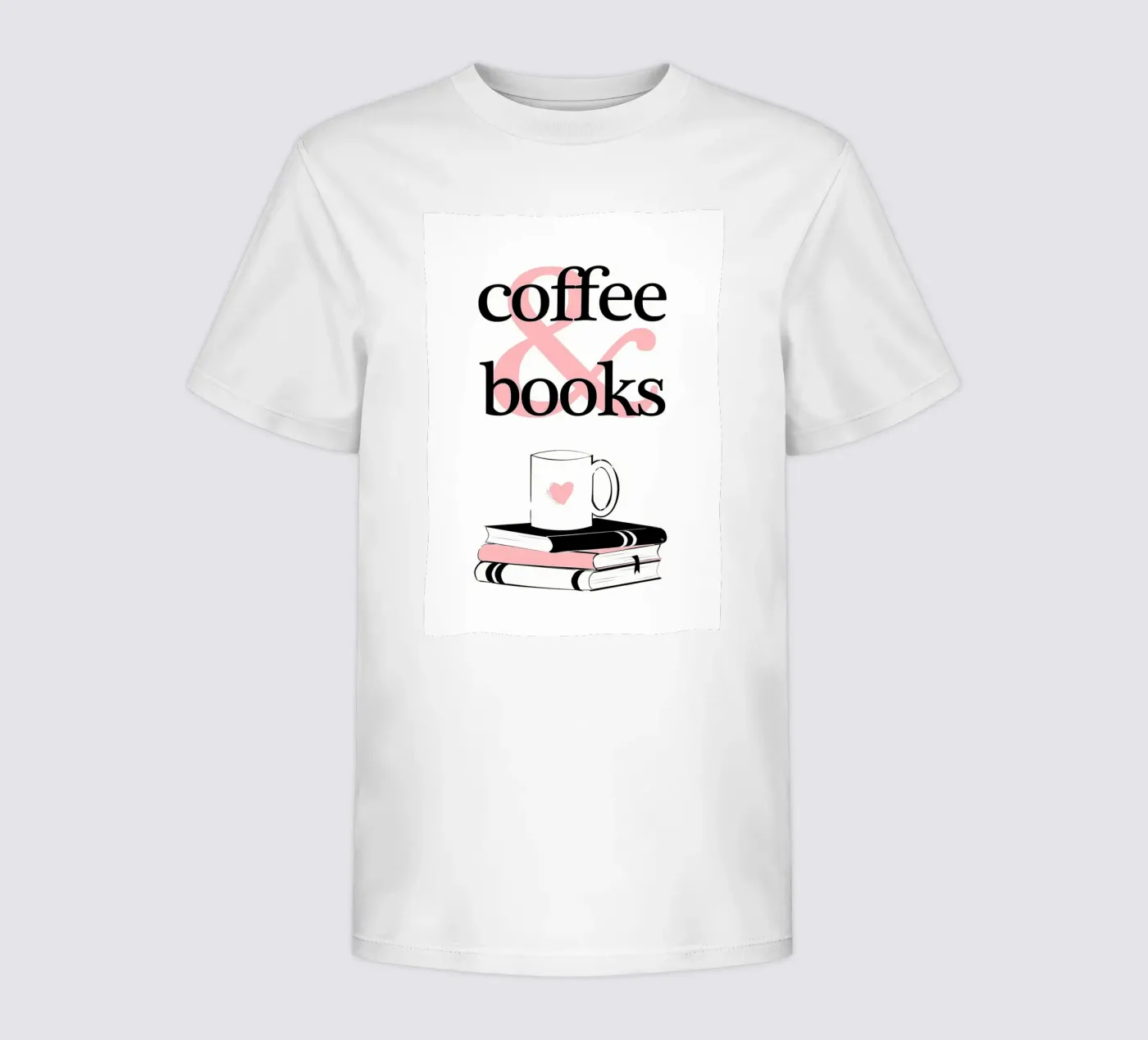 Coffee and books kinder t-shirt van Aiden Garcia