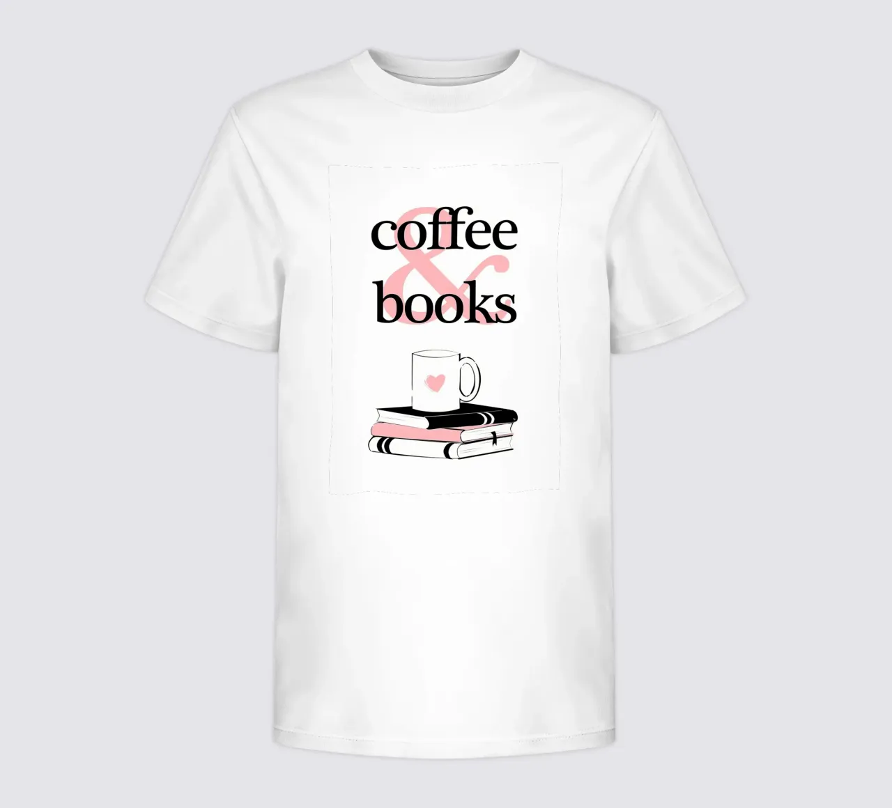 Caffè e libri t-shirt bambini da Aiden Garcia
