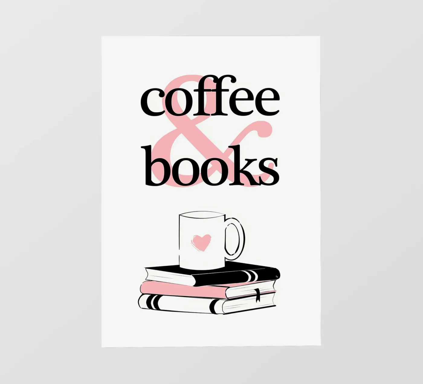 Caffè e libri telo in pvc da Aiden Garcia