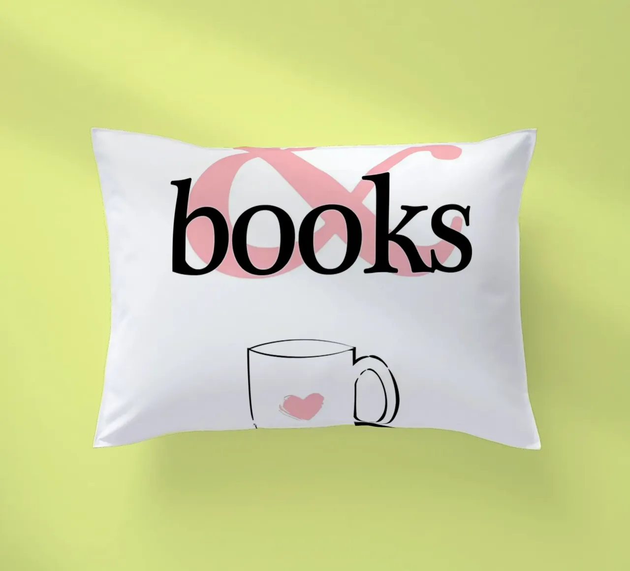 Caffè e libri cuscino da Aiden Garcia