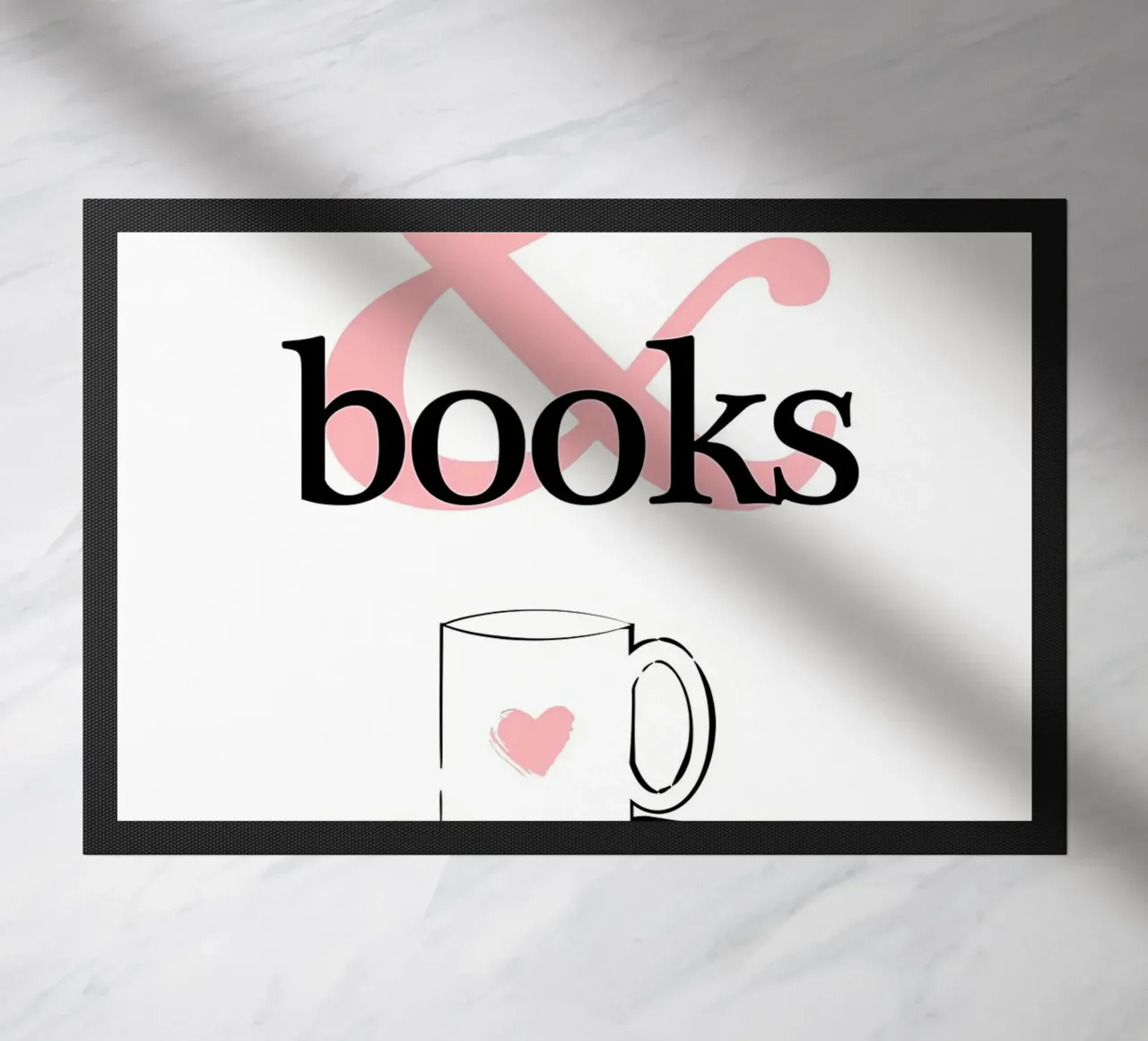 Caffè e libri zerbino da Aiden Garcia