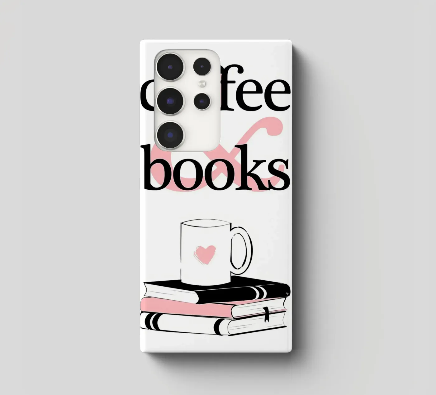 Koffie en boeken samsung hoesje van Aiden Garcia