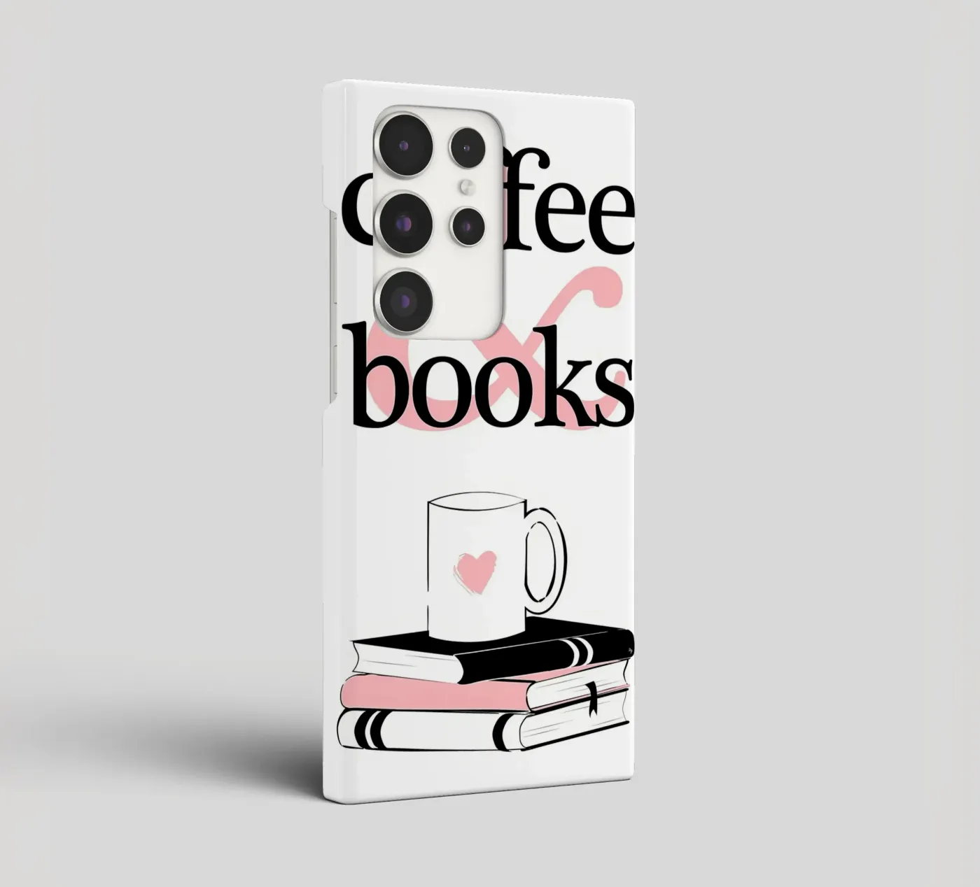 Koffie en boeken samsung hoesje van Aiden Garcia