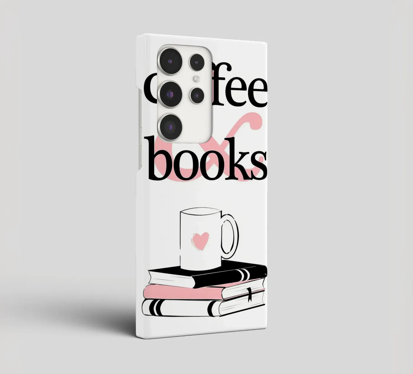 Caffè e libri cover samsung da Aiden Garcia