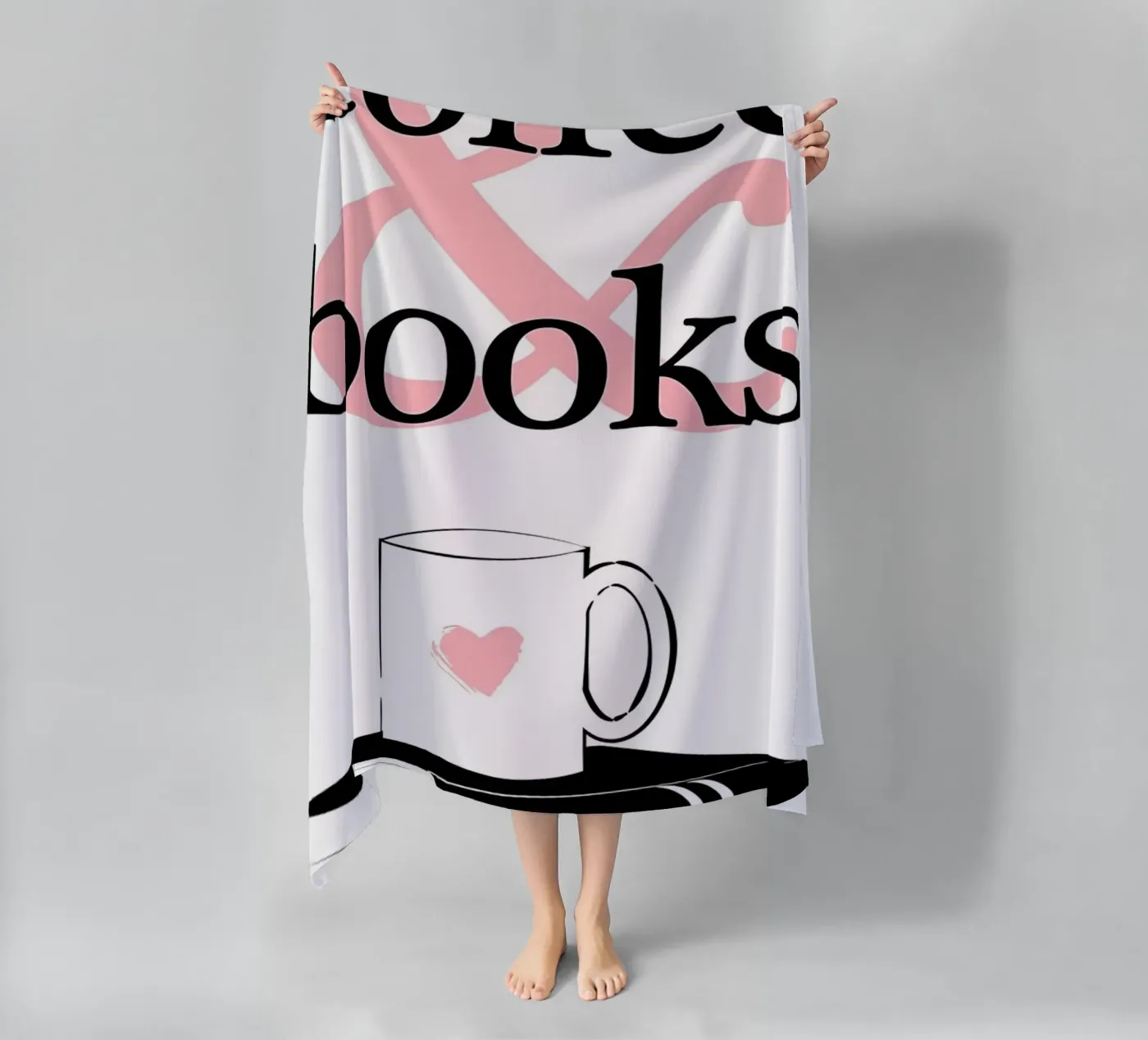 Coffee and books telo mare da Aiden Garcia