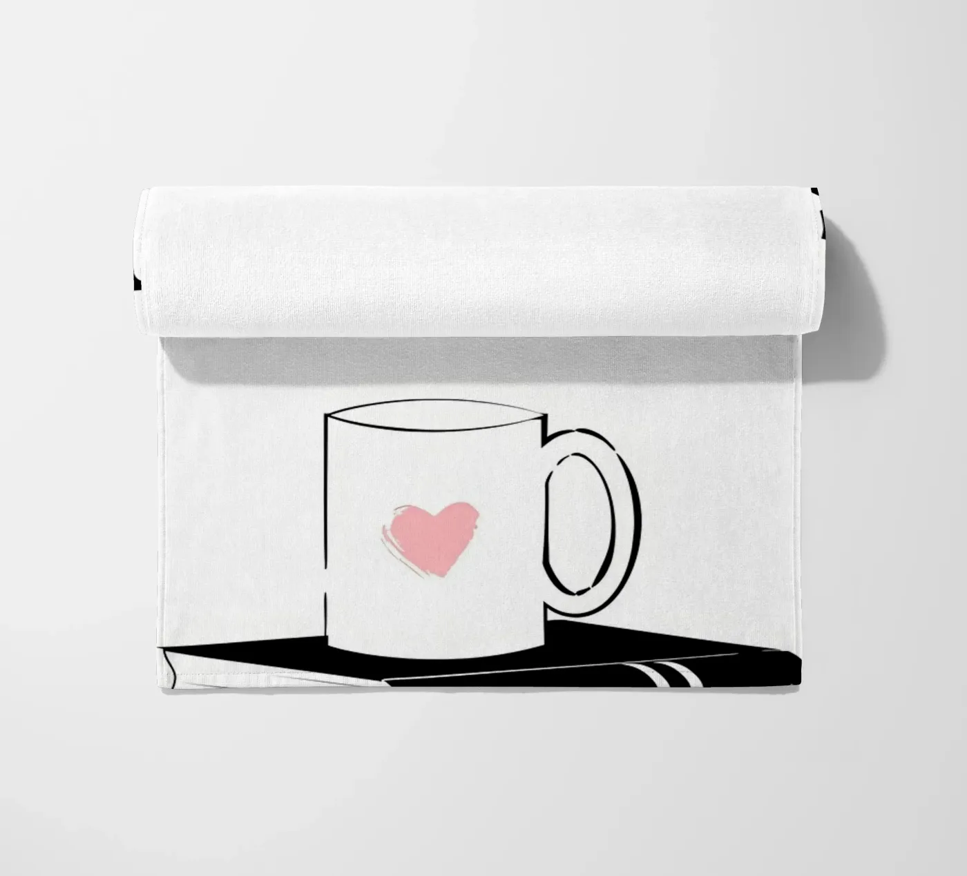 Coffee and books telo mare da Aiden Garcia