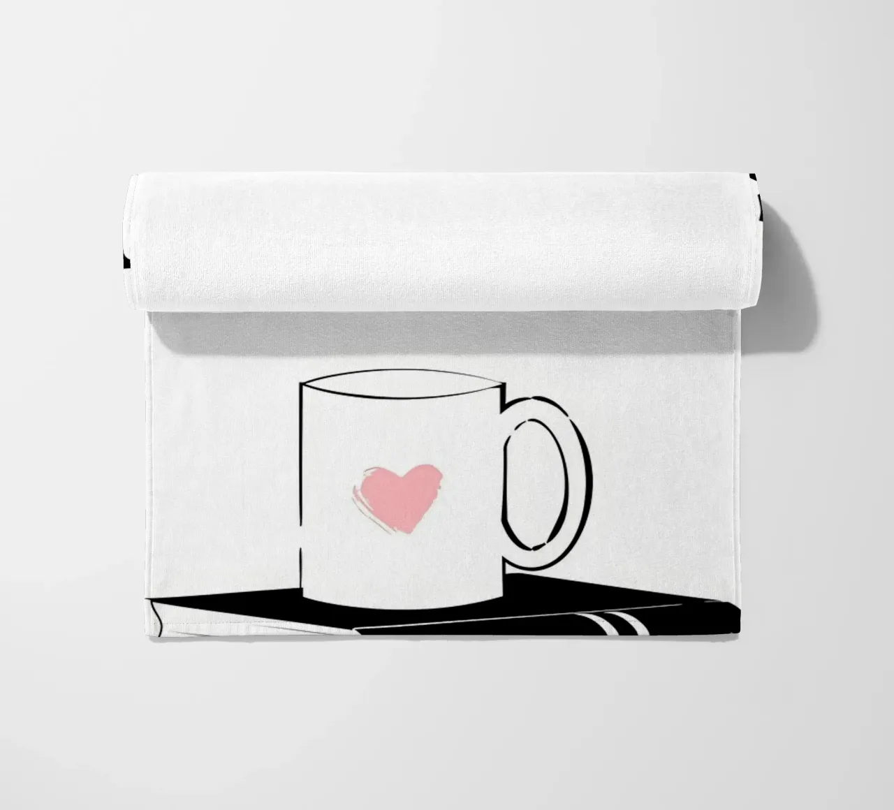 Caffè e libri telo mare da Aiden Garcia