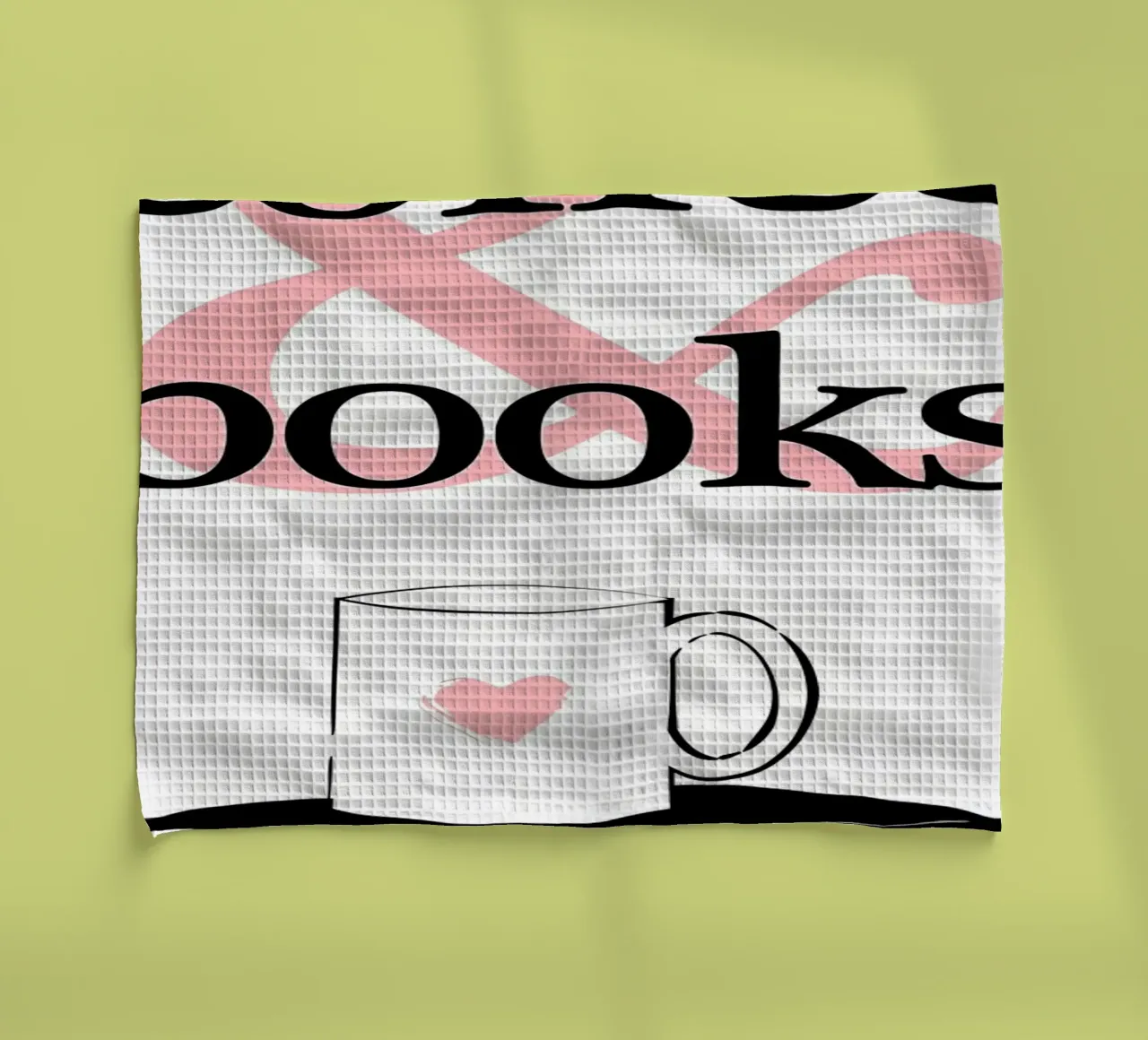Caffè e libri canovaccio da cucina da Aiden Garcia