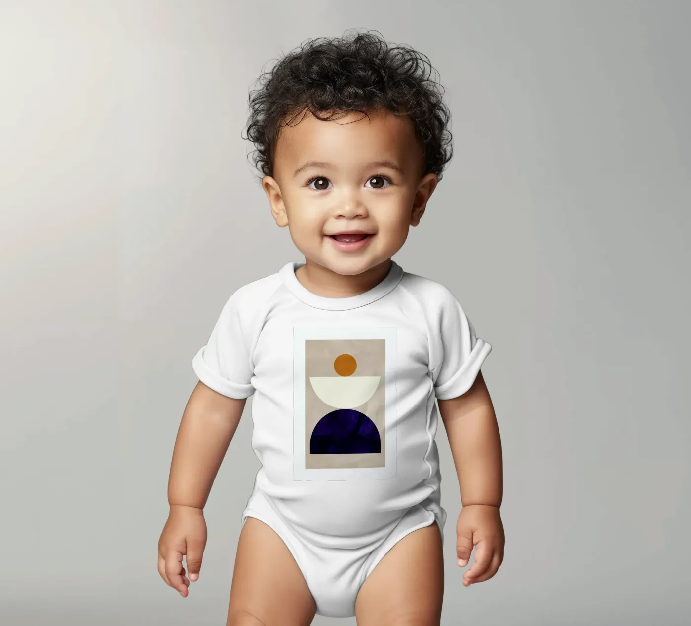 Elevation Kurzarm Babybody von Pure