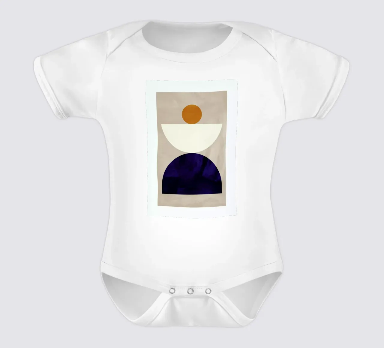 Elevation Kurzarm Babybody von Pure