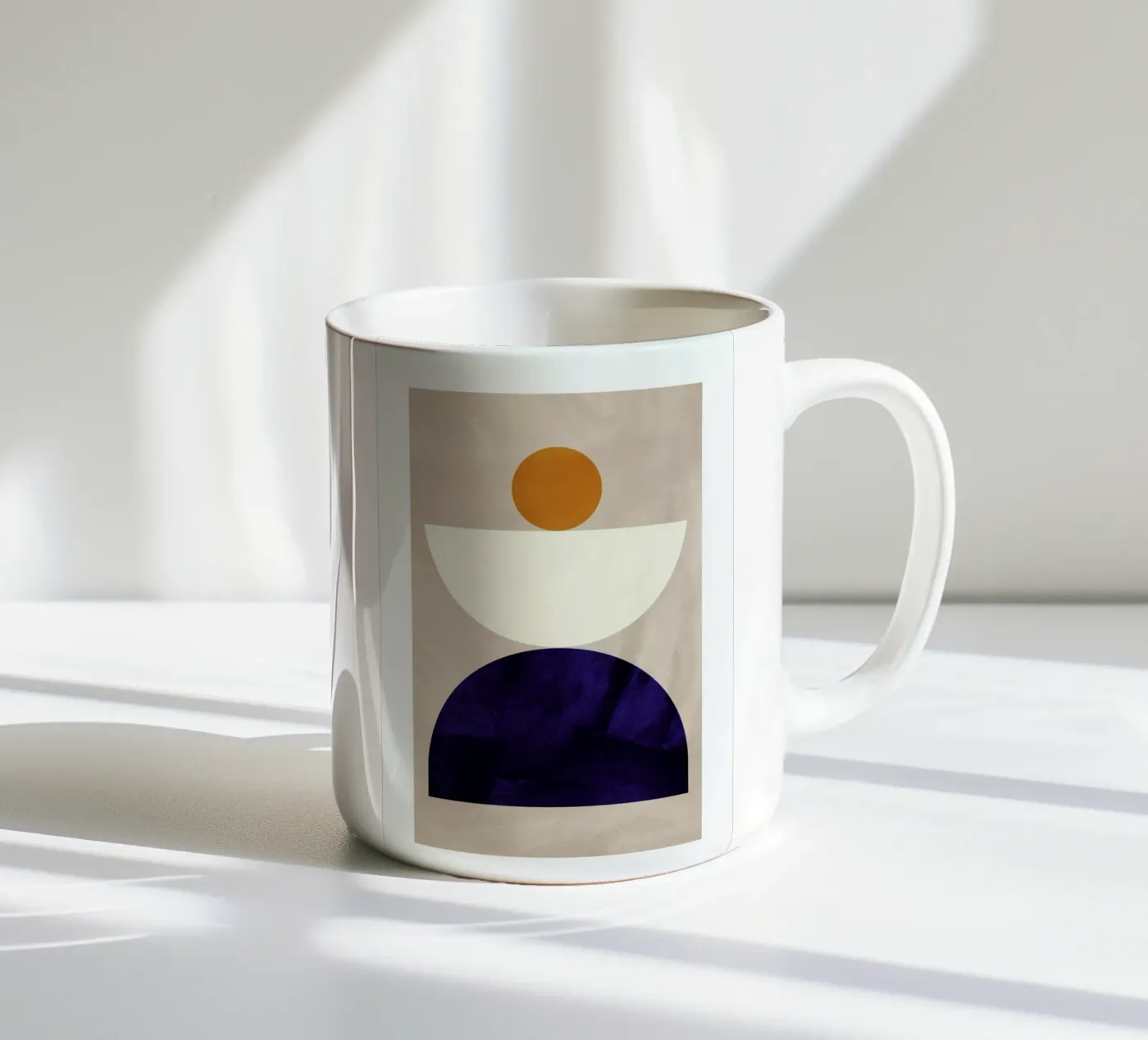 Elevation ceramic mug by Pure