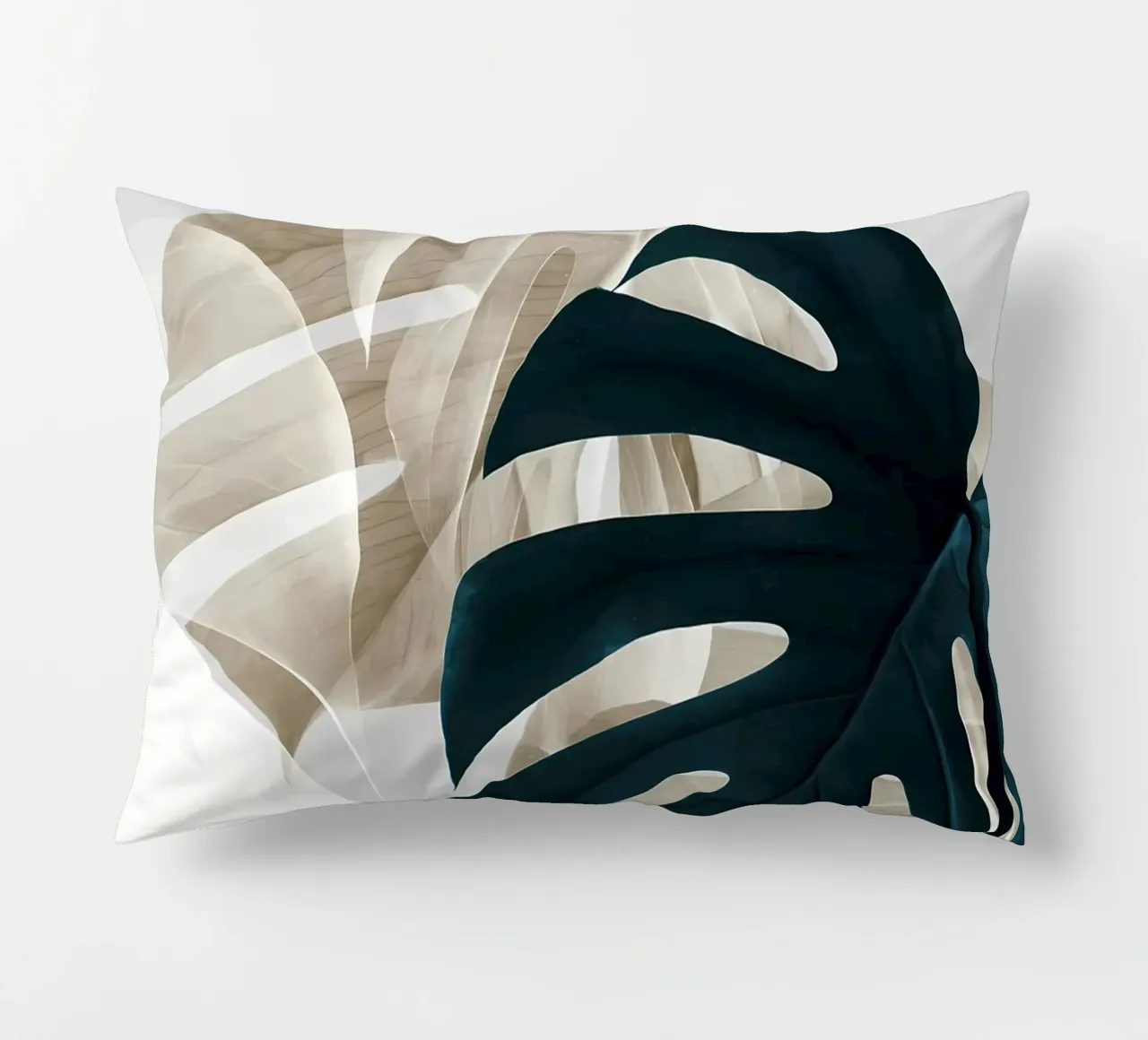 Monstera Creativa 05 cuscino da Nicholas Campbell