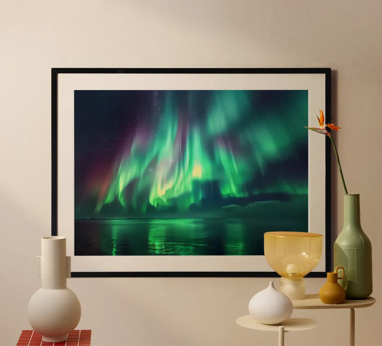 L'aurora boreale carta hahnemühle da Matthew Katz