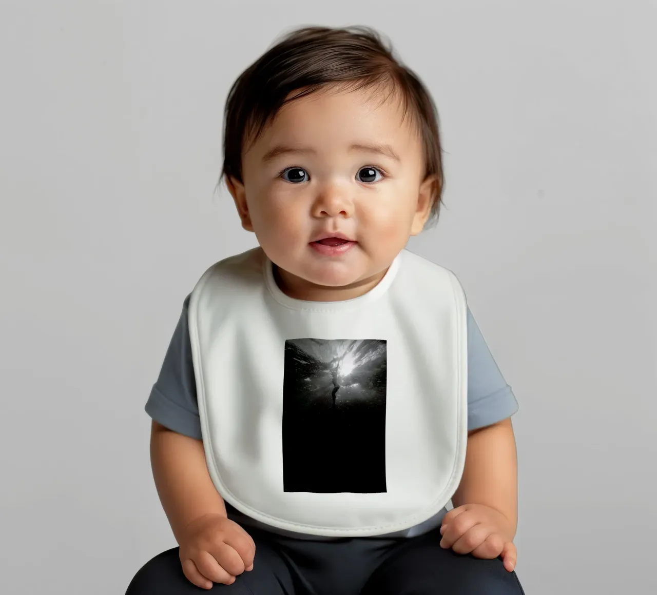Diving Deep baby bib by Chris Abatzis