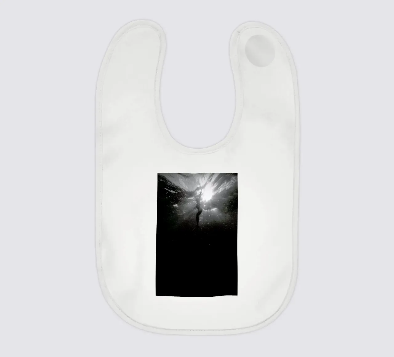 Diving Deep baby bib by Chris Abatzis