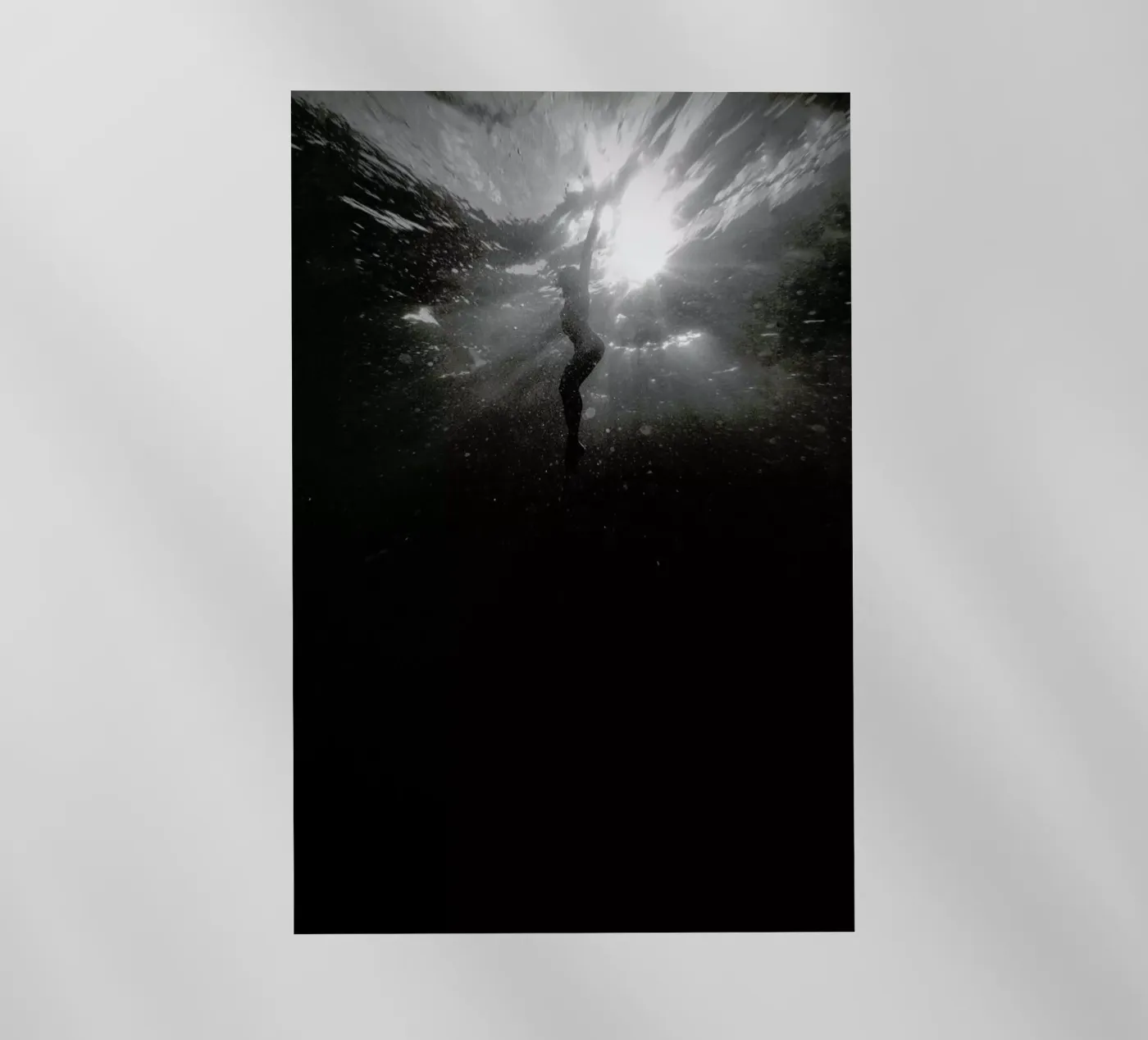 Diving Deep backlit folie van Chris Abatzis