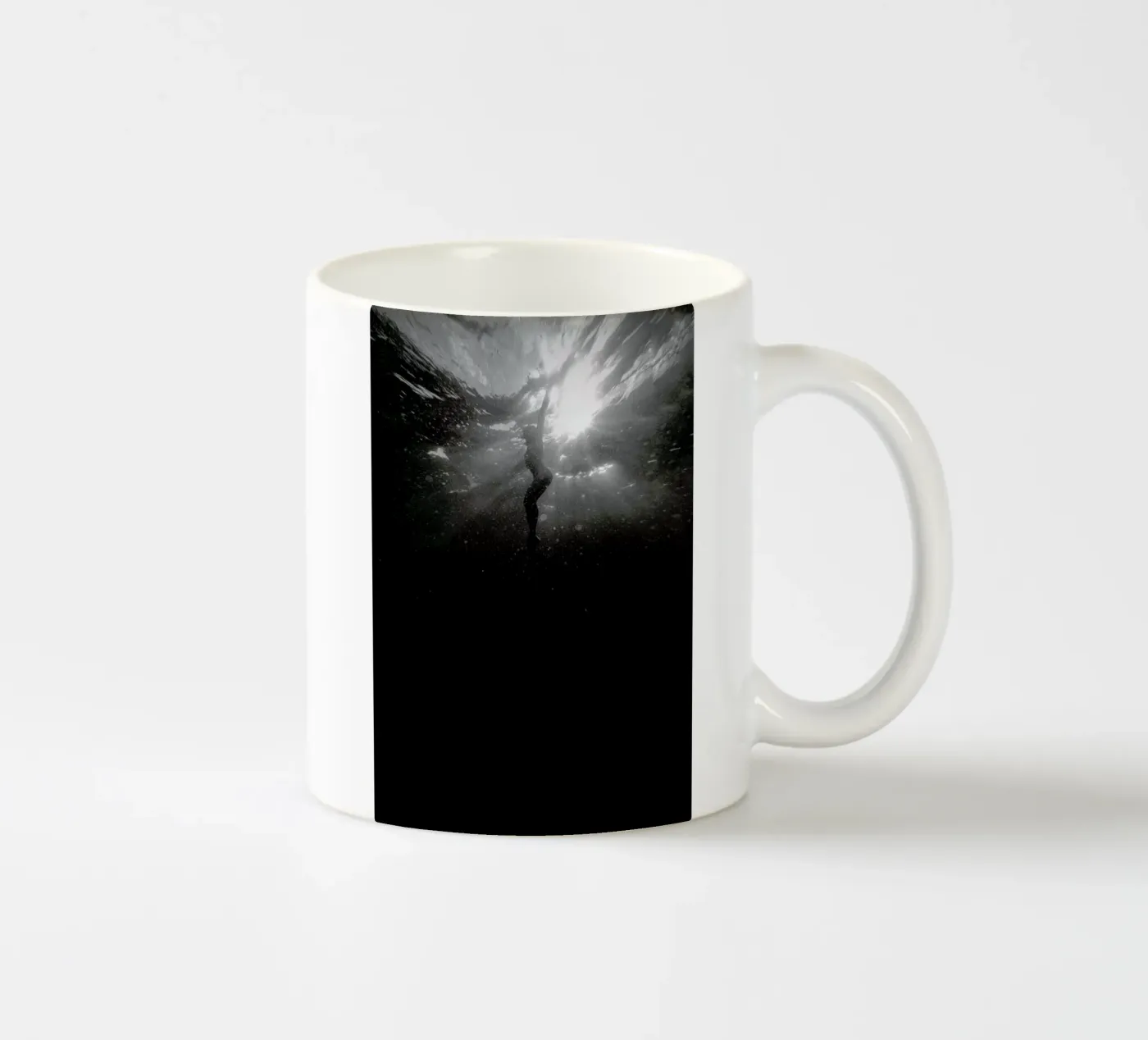 Diving Deep ceramic mug by Chris Abatzis