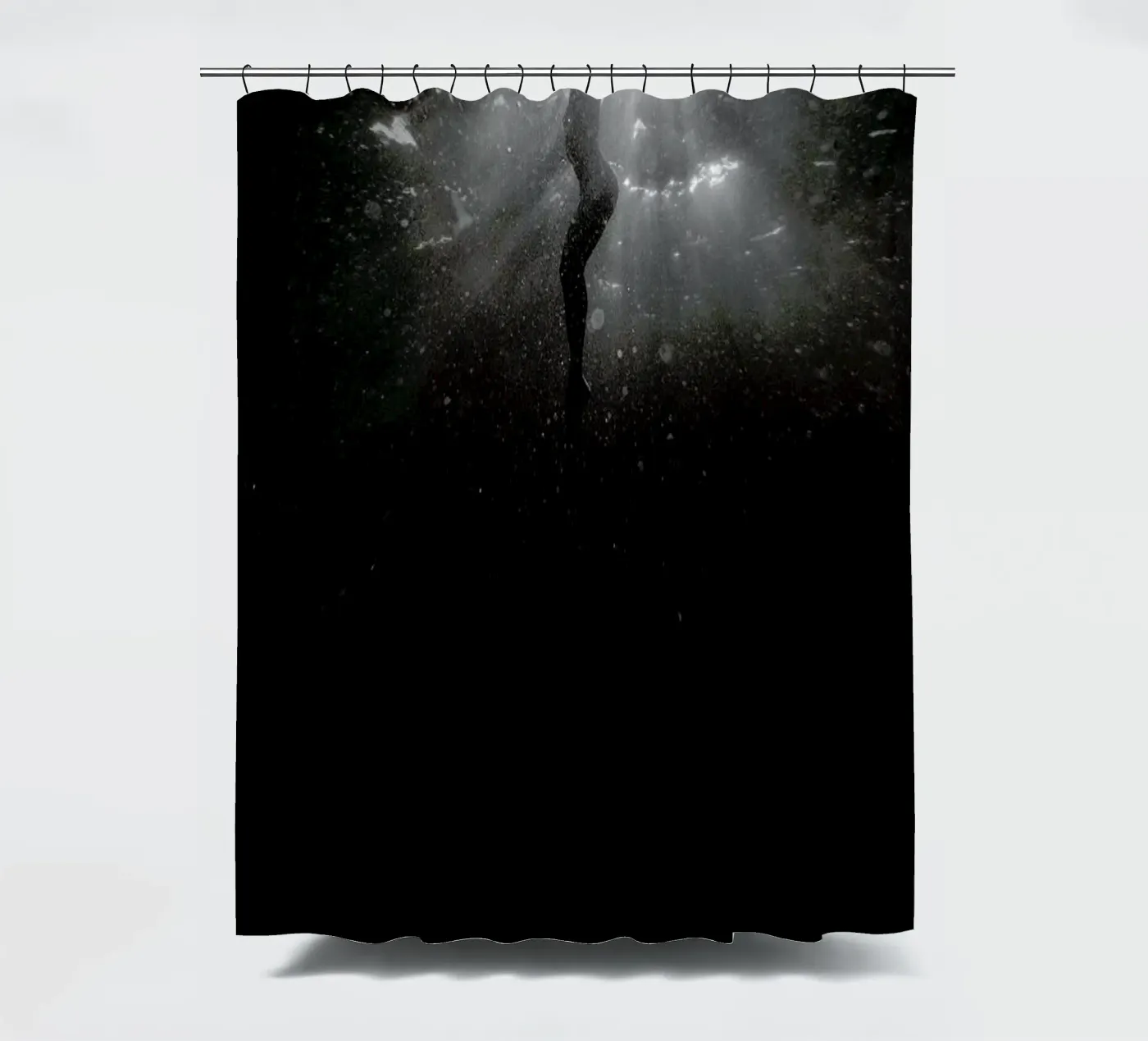 Diving Deep Duschvorhang von Chris Abatzis