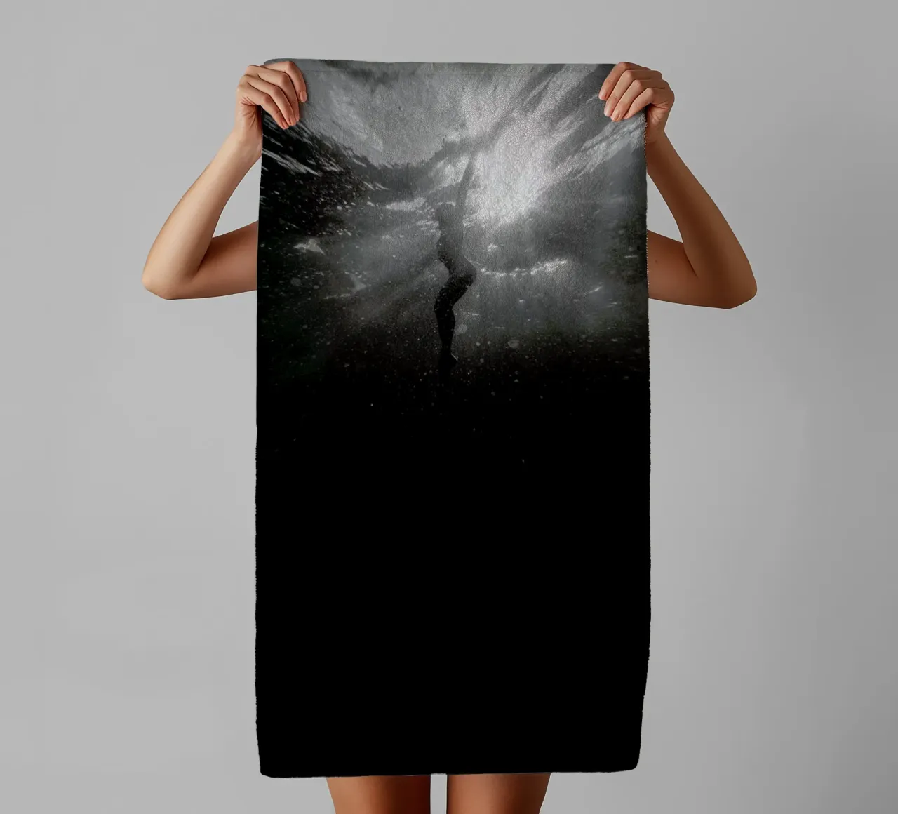 Diving Deep towel by Chris Abatzis