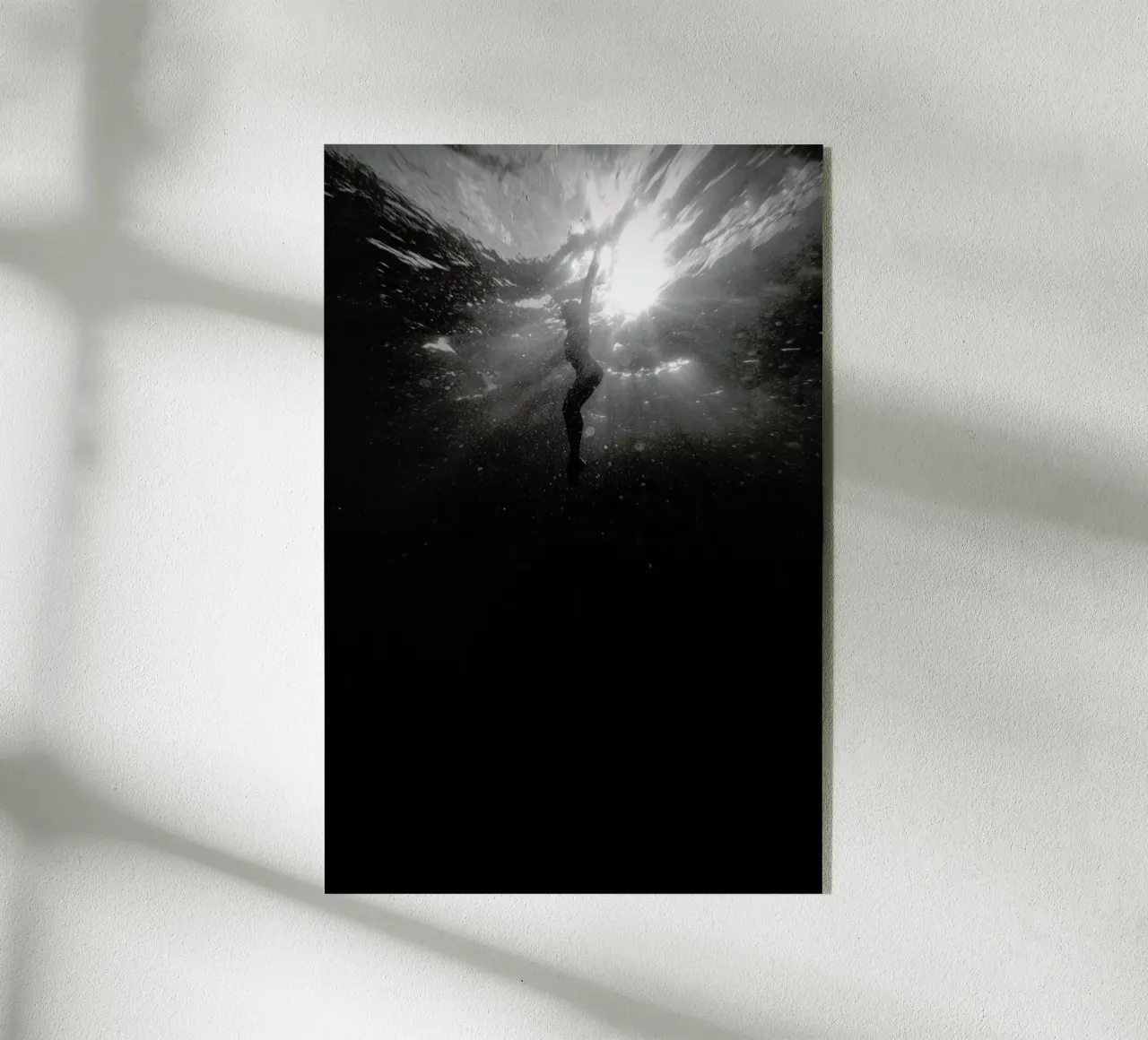 Diving Deep Acryl-Glas von Chris Abatzis