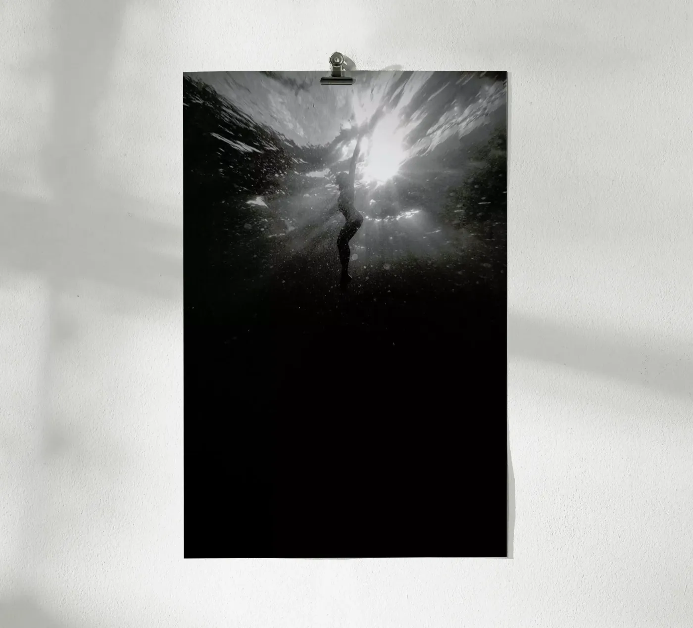 Diving Deep poster by Chris Abatzis