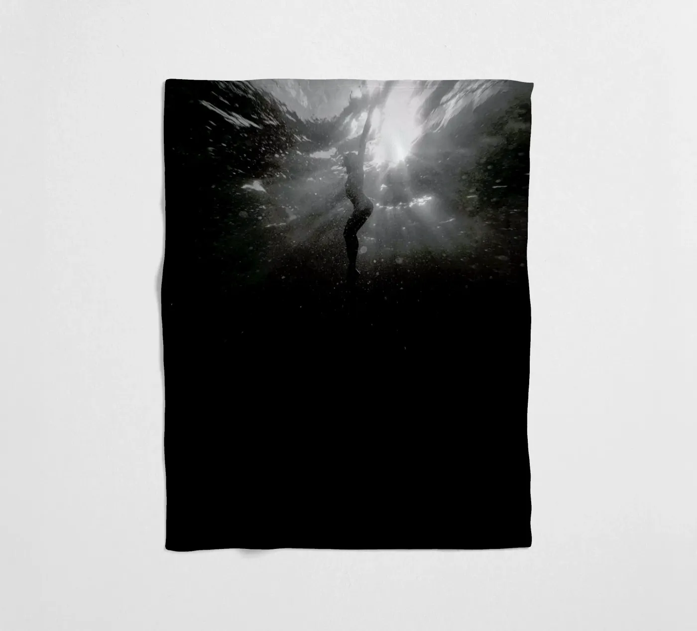 Diving Deep plaid polaire de Chris Abatzis