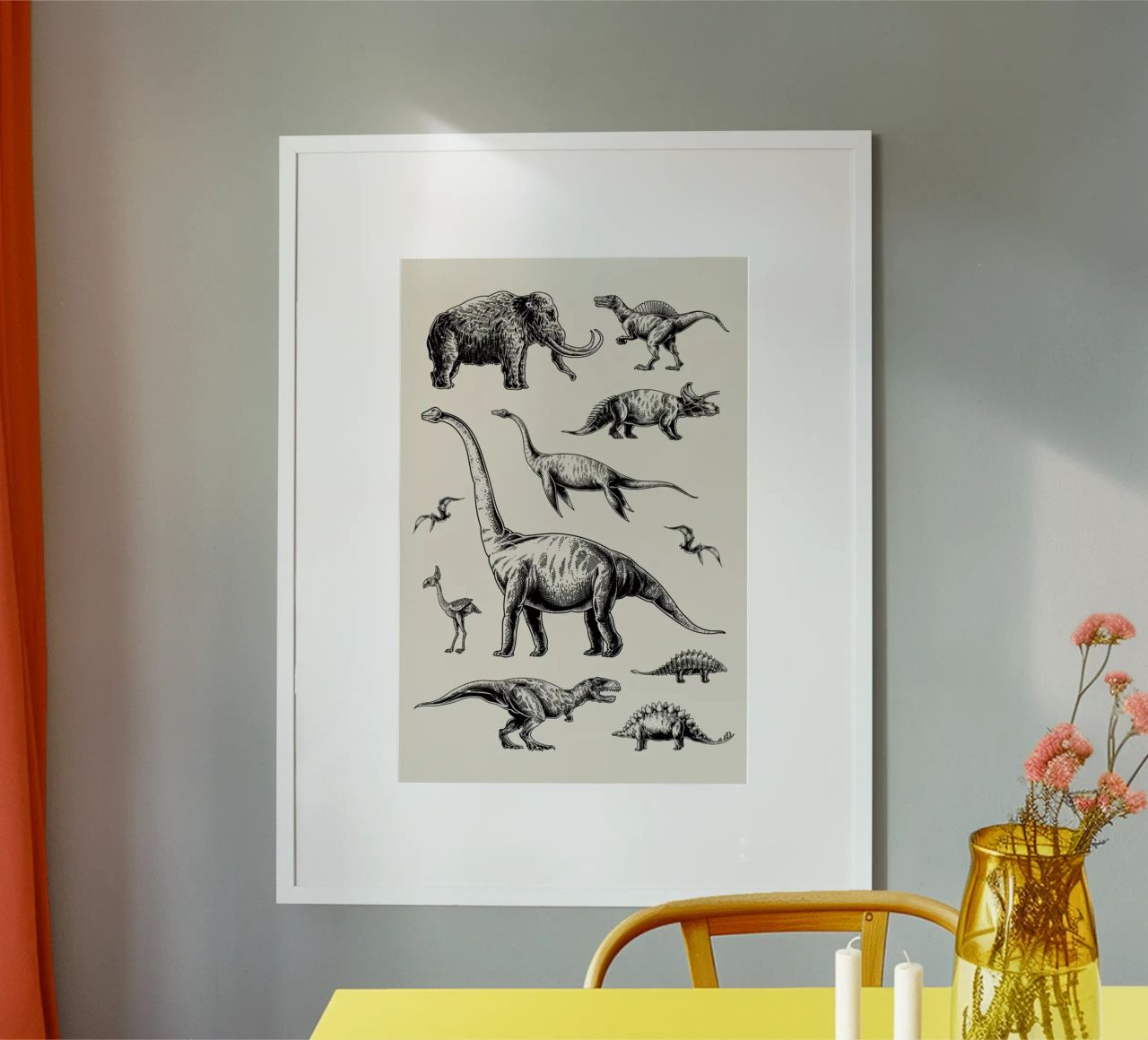 Prehistoric Beasts poster de Flora & Fauna