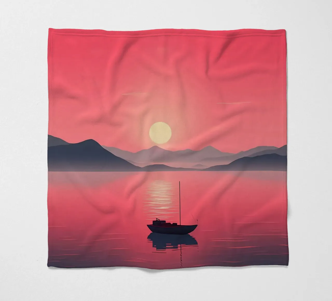 Das Boot Fleecedecke von Bartosz Powalka