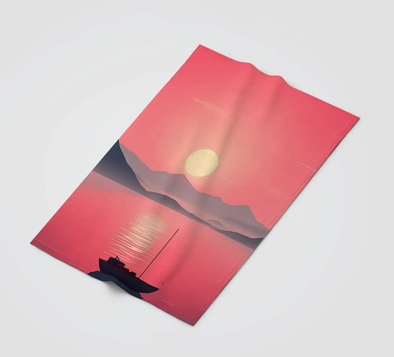 Das Boot Fleecedecke von Bartosz Powalka
