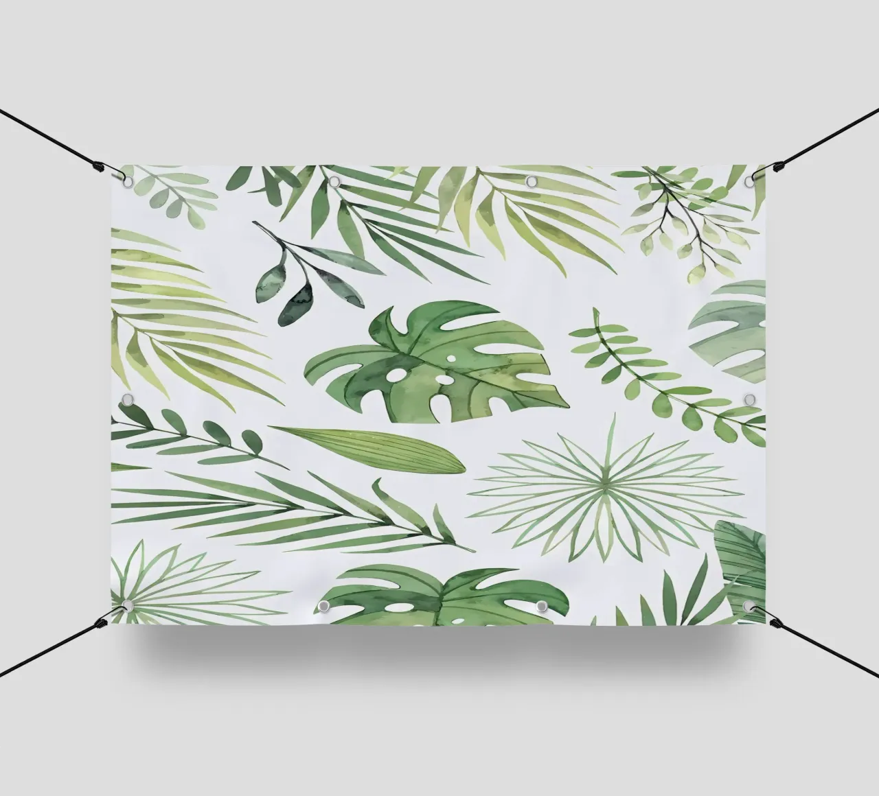 modello tropicale telo in pvc da Nicholas Campbell