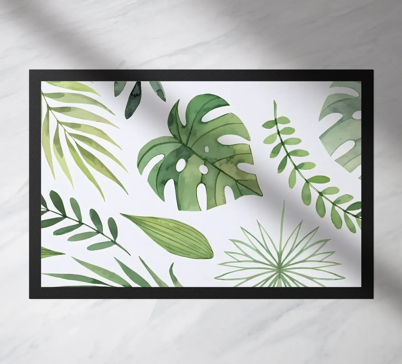 modello tropicale zerbino da Nicholas Campbell