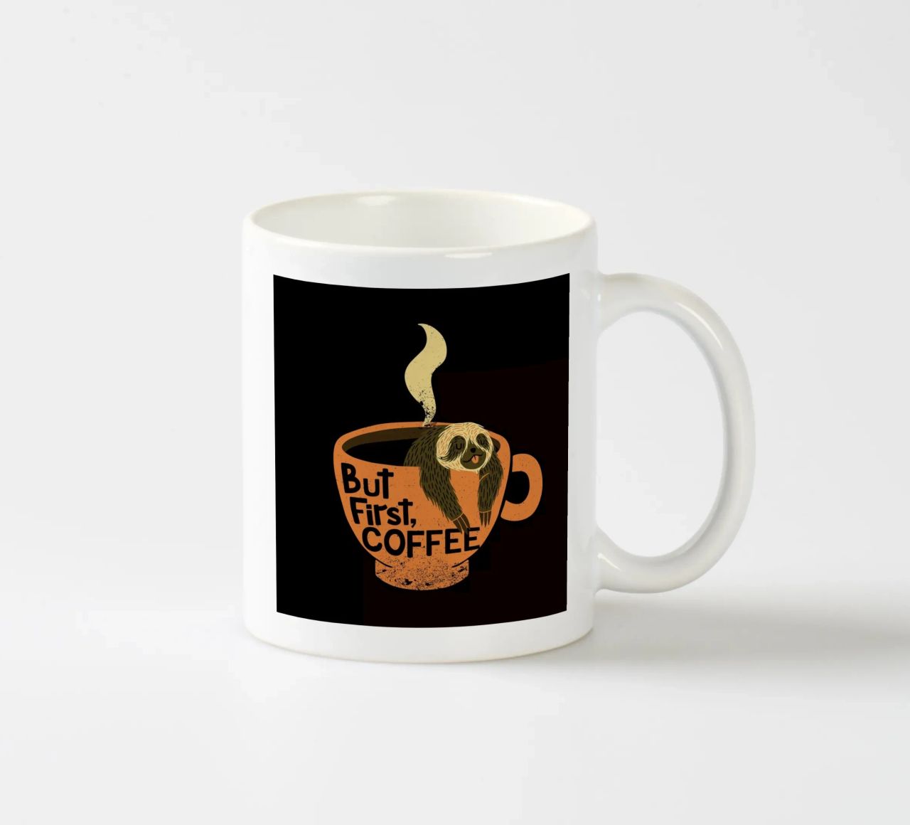 But First Coffee Keramik Tasse von Tobe Fonseca