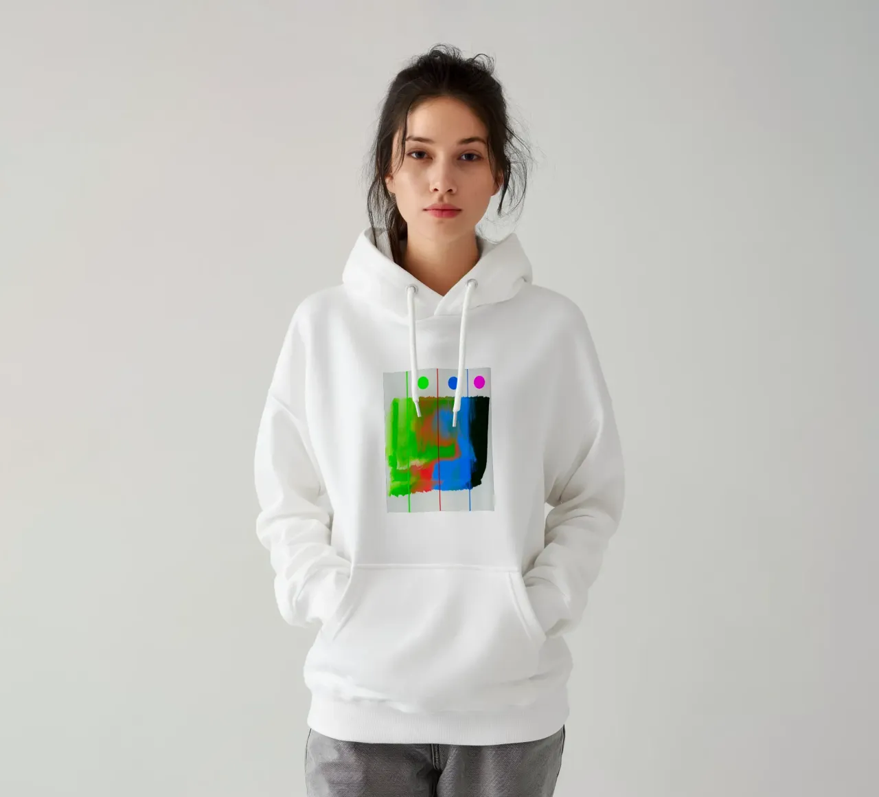 Illusione reale felpa con cappuccio da gtobonart