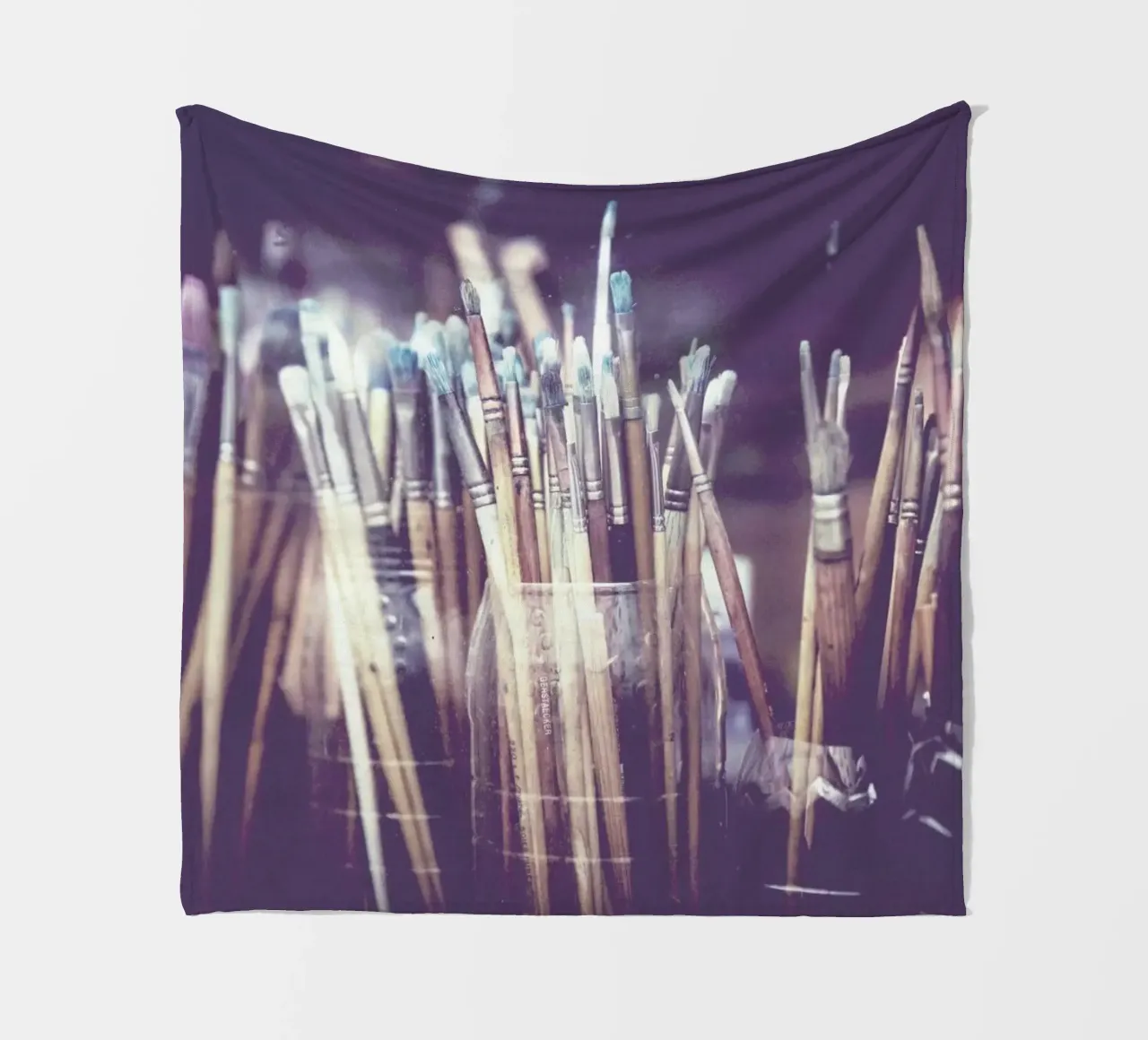 Art Brushes coperta in pile da Magdalena Martin Photography