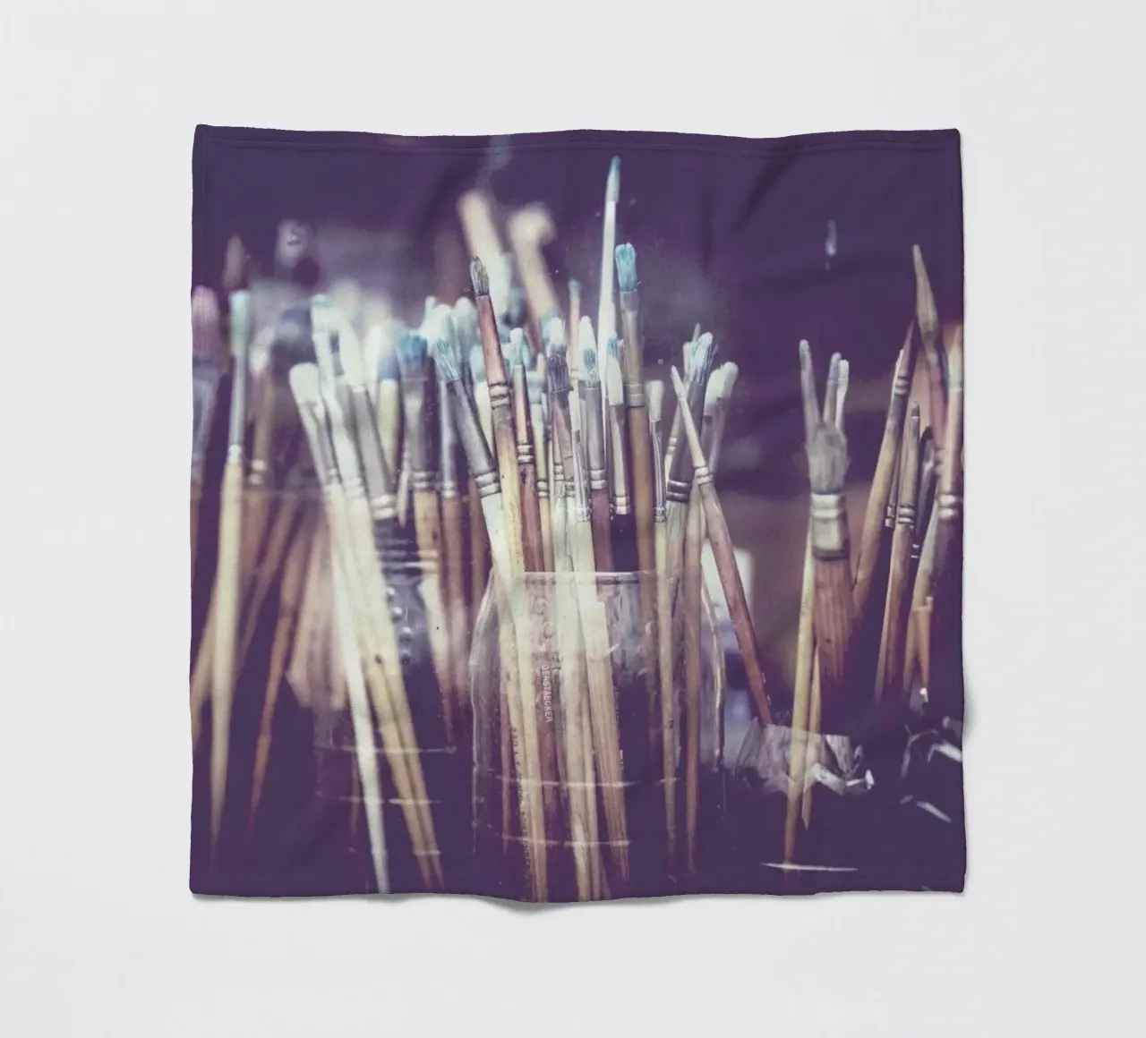 Art Brushes coperta in pile da Magdalena Martin Photography