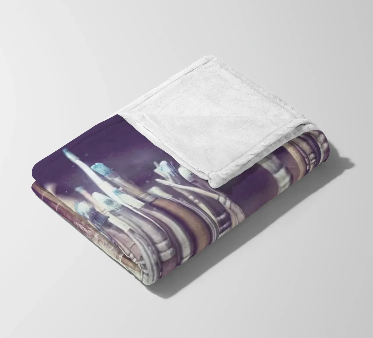 Art Brushes coperta in pile da Magdalena Martin Photography